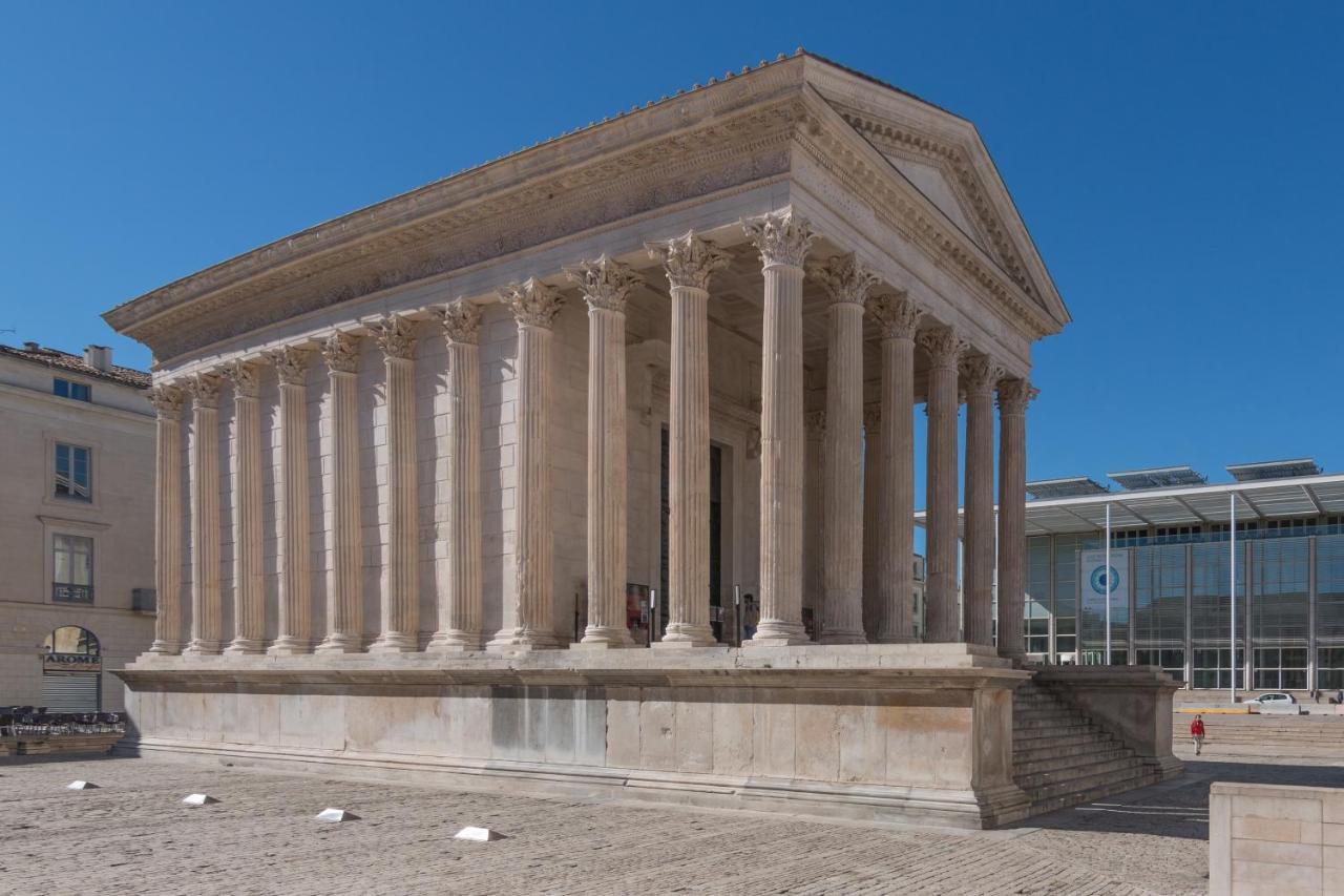 "Le Paisible" Clim Et Jardin En Centre Ville Nîmes Buitenkant foto